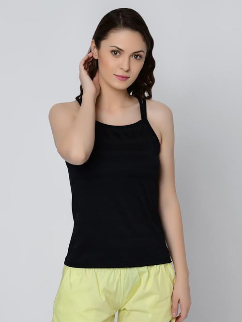 round neck solid camisole - 16596980 - Very Small Image - 1