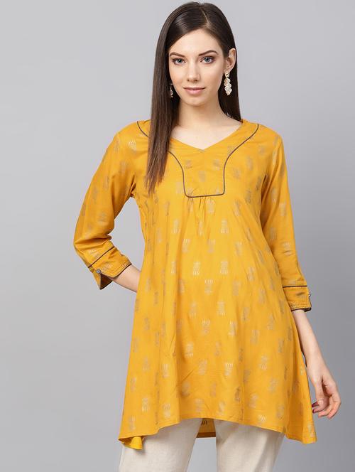 v-neck a-line tunic - 16598712 - Very Small Image - 1