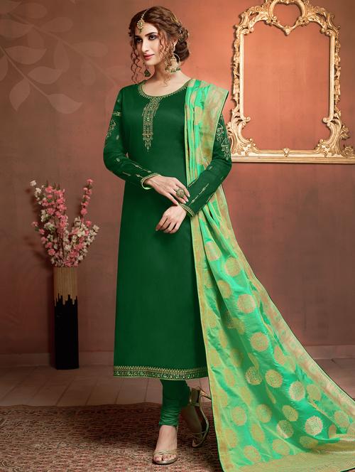 embroidered unstitched suit - 16599816 - Very Small Image - 1