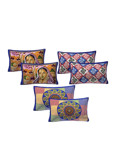 cotton pillow covers 3 sets (6 pieces) - 16602006 - Very Small Image - 1