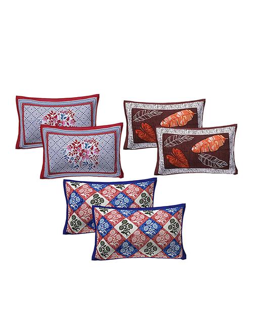 cotton pillow covers 3 sets (6 pieces) - 16602010 - Very Small Image - 1