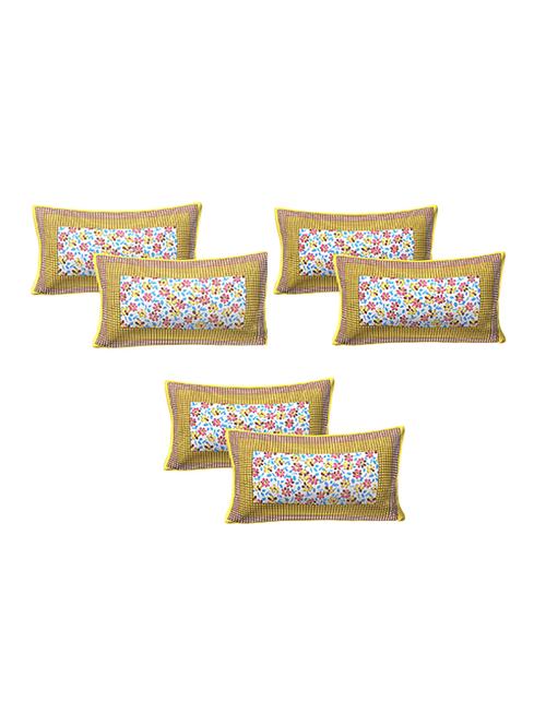 cotton pillow covers 3 sets (6 pieces) - 16602014 - Very Small Image - 1
