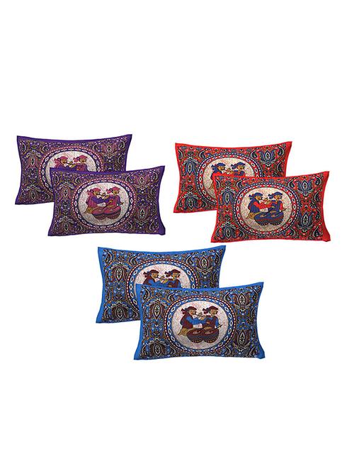 cotton pillow covers 3 sets (6 pieces) - 16602018 - Very Small Image - 1