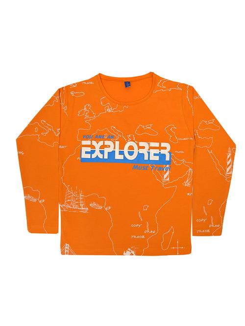 crew neck quirky print shirt - 16602077 - Very Small Image - 1