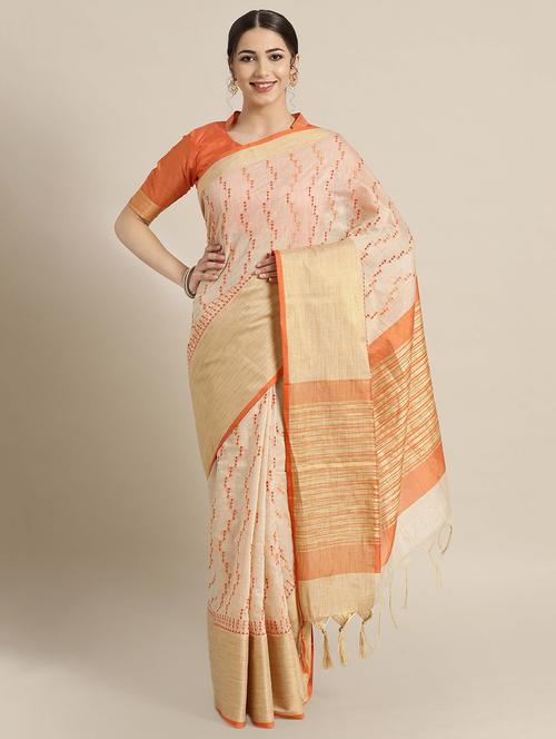 warli printed saree with blouse - 16602381 - Very Small Image - 1