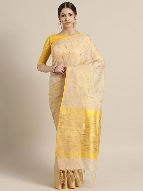 warli embroidered saree with blouse - 16602384 - Very Small Image - 1
