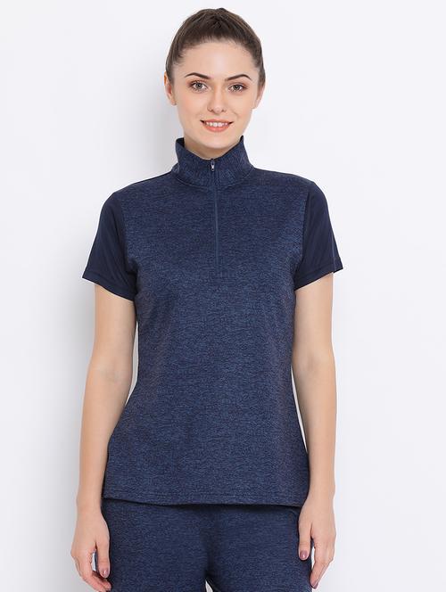 turtle neck solid sports tee - 16602785 - Very Small Image - 1