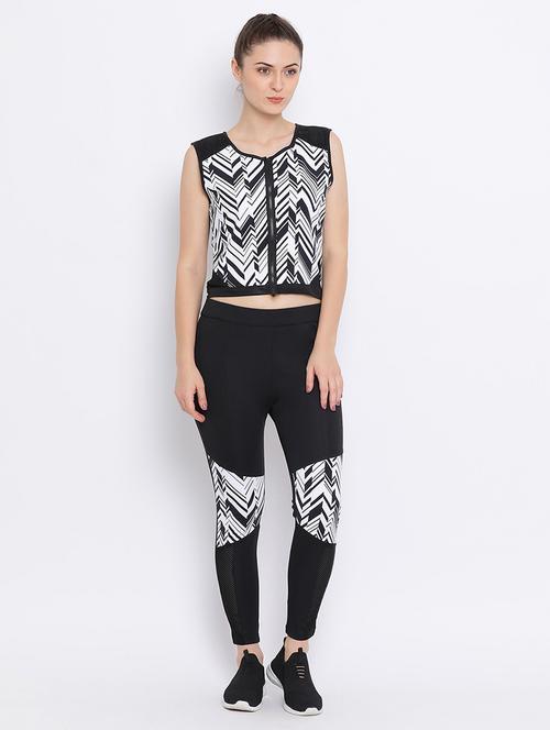 geometric print active wear set - 16602808 - Very Small Image - 1