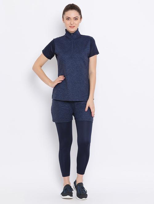 turtle neck active wear set - 16602817 - Very Small Image - 1