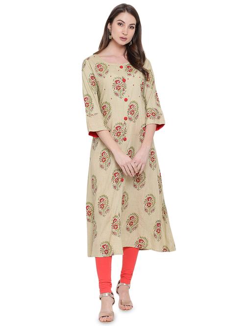 women's a-line kurta - 16604430 - Very Small Image - 1