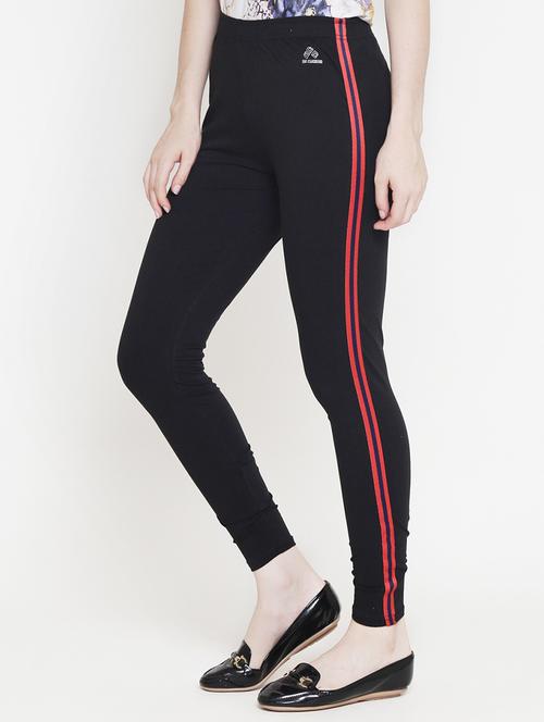 mid rise side tapping jeggings - 16606103 - Very Small Image - 1