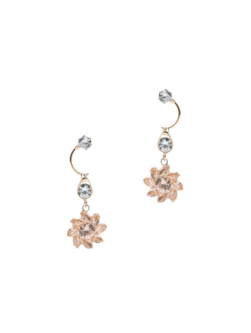 gold tone drop earring - 16607218 - Very Small Image - 1