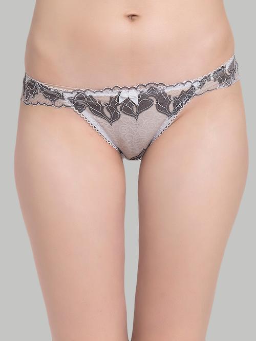 low rise flora lace panty - 16607779 - Very Small Image - 1