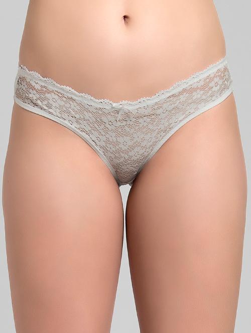 low rise flora lace panty - 16607795 - Very Small Image - 1