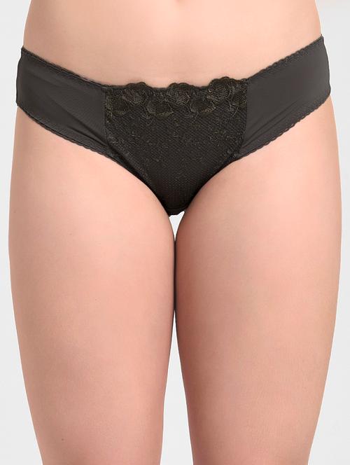 low rise floral lace hipster panty - 16607817 - Very Small Image - 1