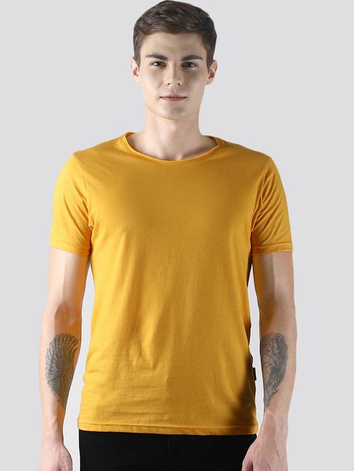yellow solid t-shirt - 16608367 - Very Small Image - 1