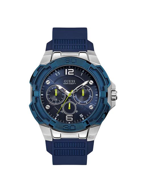 guess round dial analog watch w1254g1 - 16610327 - Very Small Image - 1