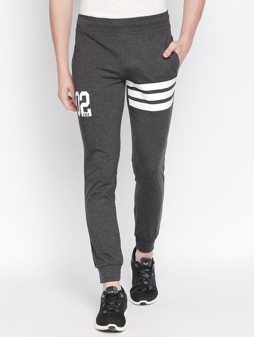 grey printed jogger - 16611592 - Very Small Image - 1