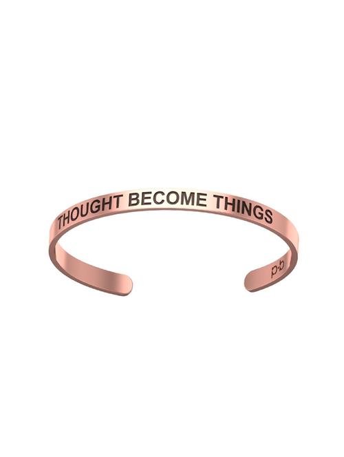 pink brass cuffs bracelet - 16611671 - Very Small Image - 1
