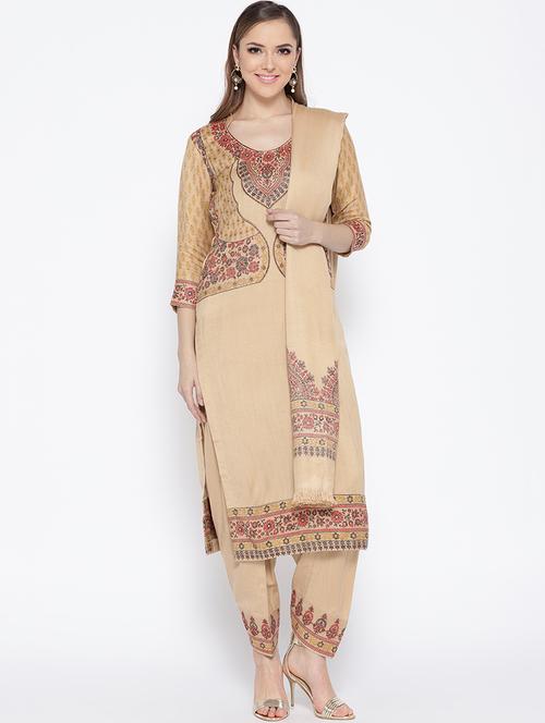 floral unstitched suit - 16611727 - Very Small Image - 1