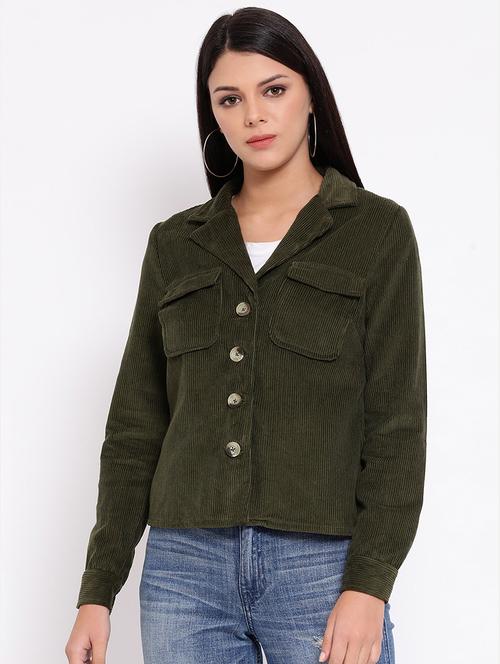 lapel neck pocket patch jacket - 16611924 - Very Small Image - 1