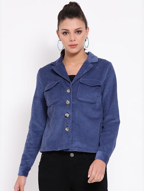 lapel neck pocket patch jacket - 16611925 - Very Small Image - 1