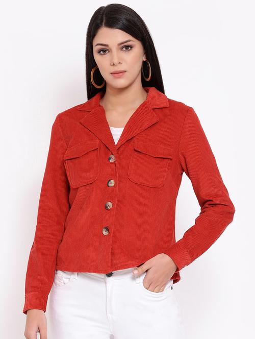 lapel neck pocket patch jacket - 16611926 - Very Small Image - 1