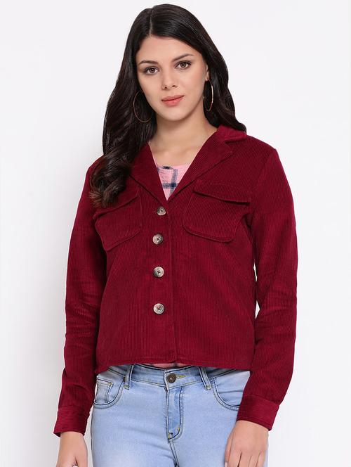 long sleeved pocket detail jacket - 16612034 - Very Small Image - 1