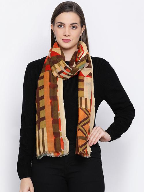 frayed hem abstract stole - 16612299 - Very Small Image - 1