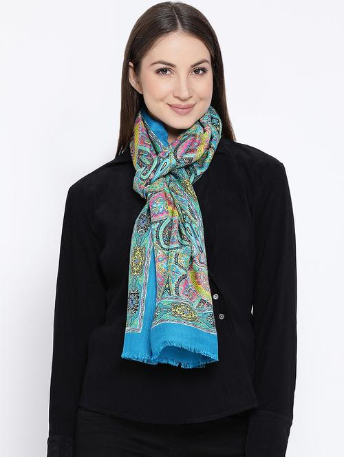 frayed hem abstract stole - 16612350 - Very Small Image - 1