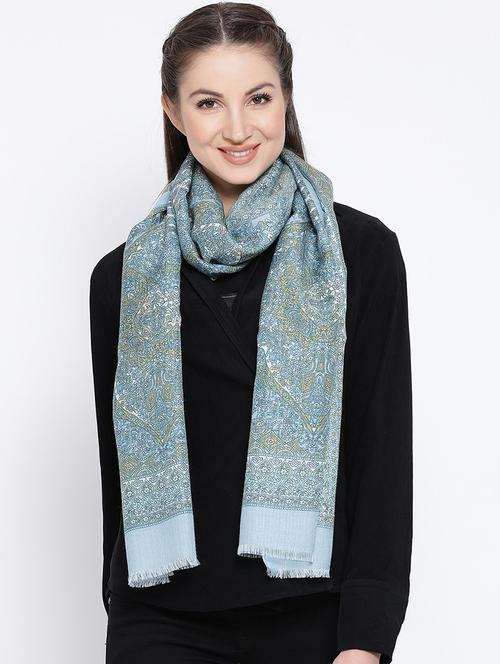 frayed hem abstract stole - 16612356 - Very Small Image - 1