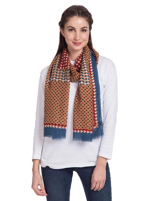 frayed hem abstract stole - 16612380 - Very Small Image - 1