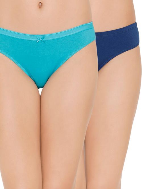 set of 2 solid bikini panty - 16617183 - Very Small Image - 1