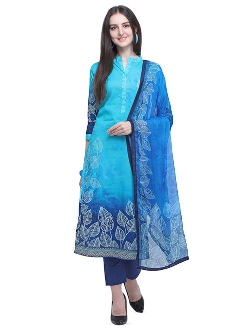 floral unstitched suit - 16618044 - Very Small Image - 1