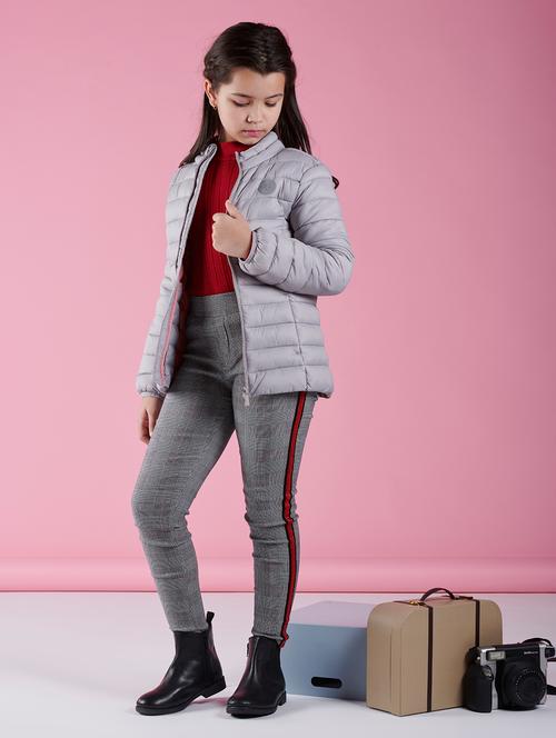 long sleeved padded jacket - 16618970 - Very Small Image - 1