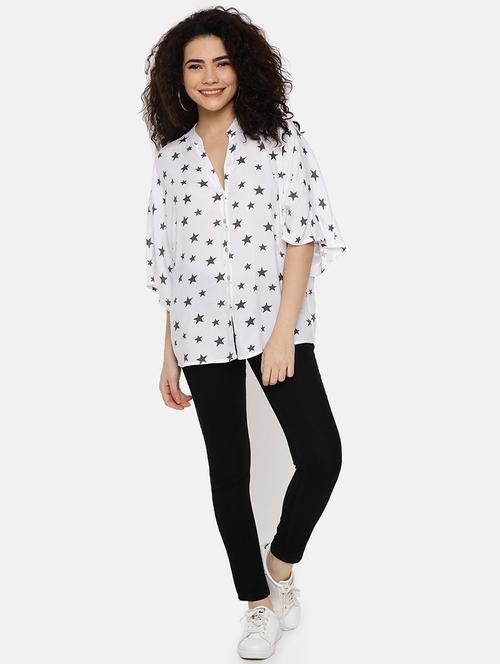 kimono sleeved quirky shirt - 16619315 - Very Small Image - 1