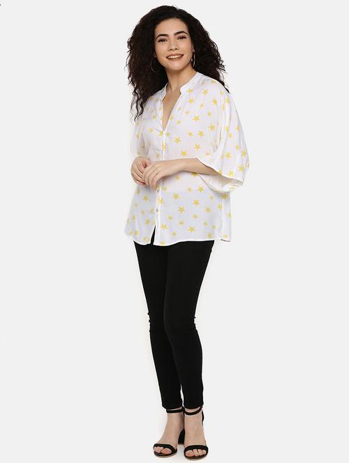 kimono sleeved quirky shirt - 16619316 - Very Small Image - 1