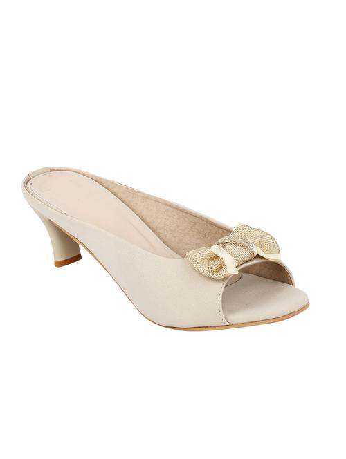 beige slip on sandals - 16620312 - Very Small Image - 1