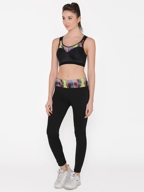 high rise racer back active wear set - 16628145 - Very Small Image - 1