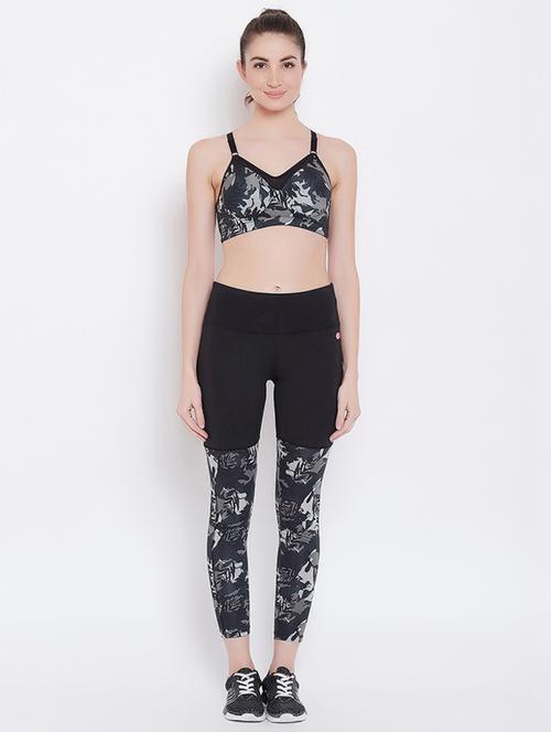 high rise racer back active wear set - 16628146 - Very Small Image - 1