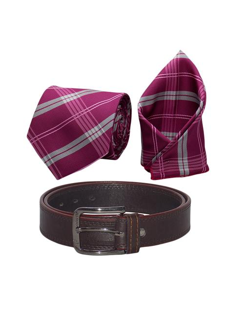 multi colored leather belt - 16630400 - Very Small Image - 1