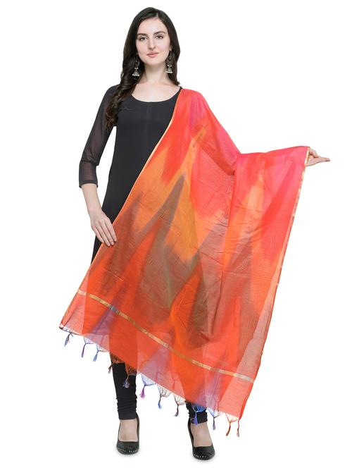 ikat printed dupatta - 16631362 - Very Small Image - 1