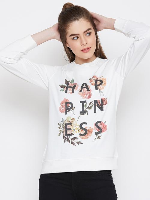 crew neck quirky sweatshirt - 16634480 - Very Small Image - 1