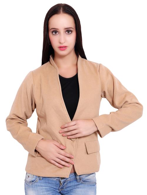 long sleeved pocket flap coat - 16636907 - Very Small Image - 1