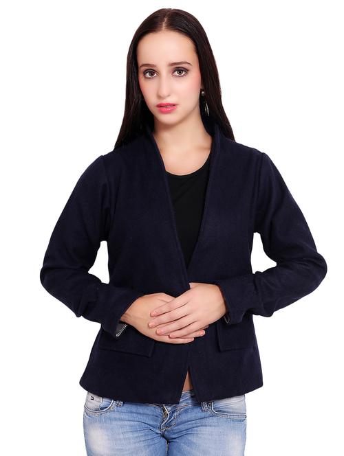 long sleeved pocket flap coat - 16636908 - Very Small Image - 1