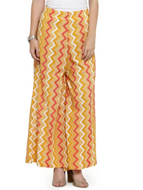 high rise chevron palazzo - 16641483 - Very Small Image - 1