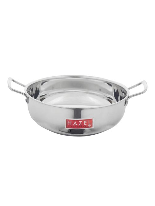 stainless steel induction bottom kadhai - 16641877 - Very Small Image - 1