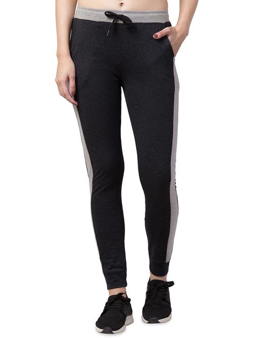 drawstring waist color block track pant - 16642692 - Very Small Image - 1