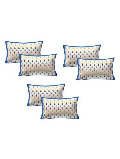 cotton ptinted pillow covers 3 sets (6 pieces) - 16643290 - Very Small Image - 1