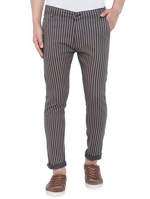 blue striped chinos - 16643844 - Very Small Image - 1